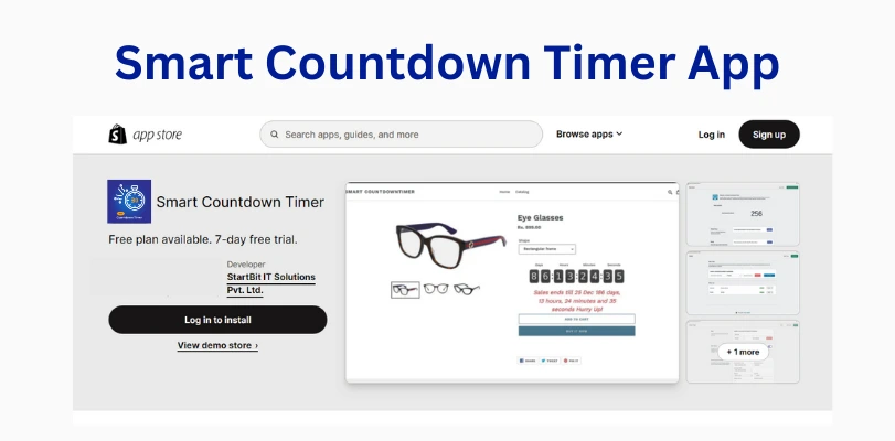Shopify  countdown timer app