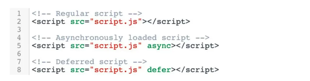 Async scripts