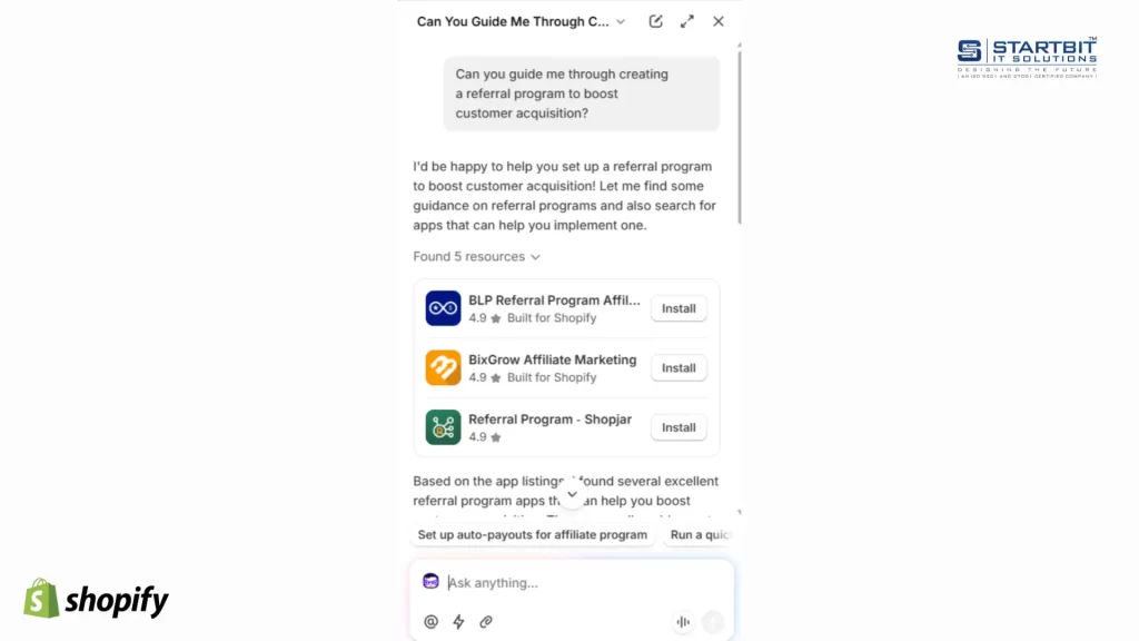 Shopify AI assistant