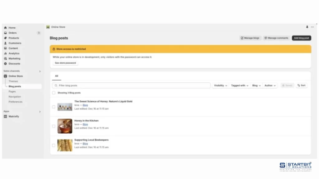 Migrating WordPress content to Shopify using Matrixify app