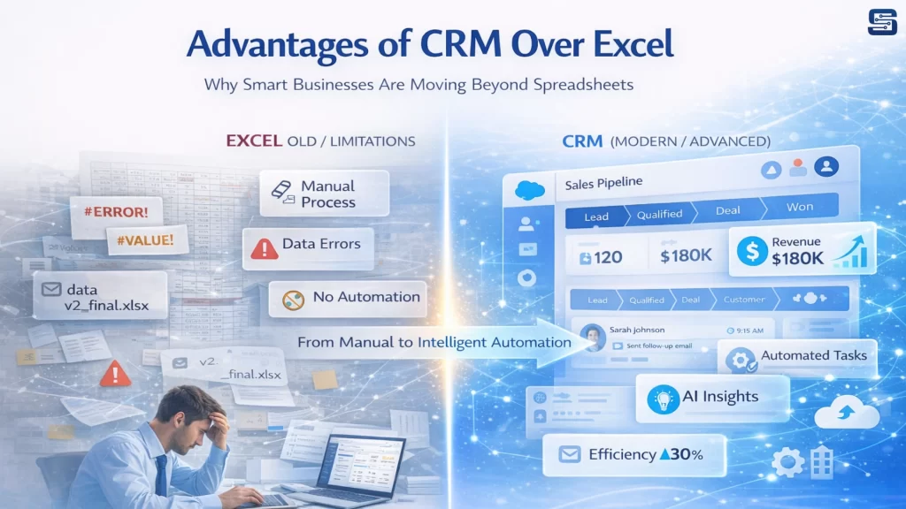 Advantages of CRM Over Excel