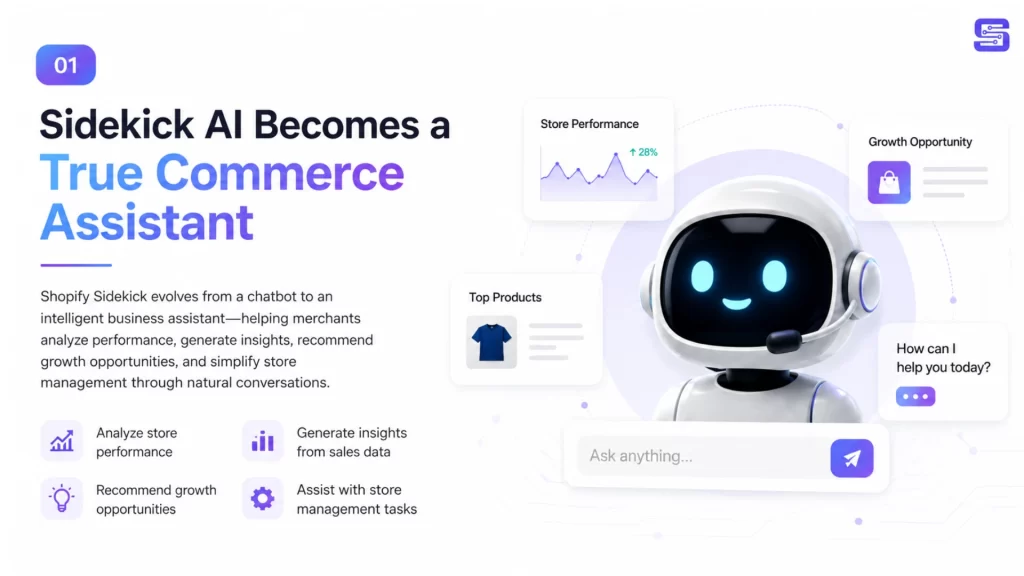 Sidekick AI Becomes Your Commerce Assistant