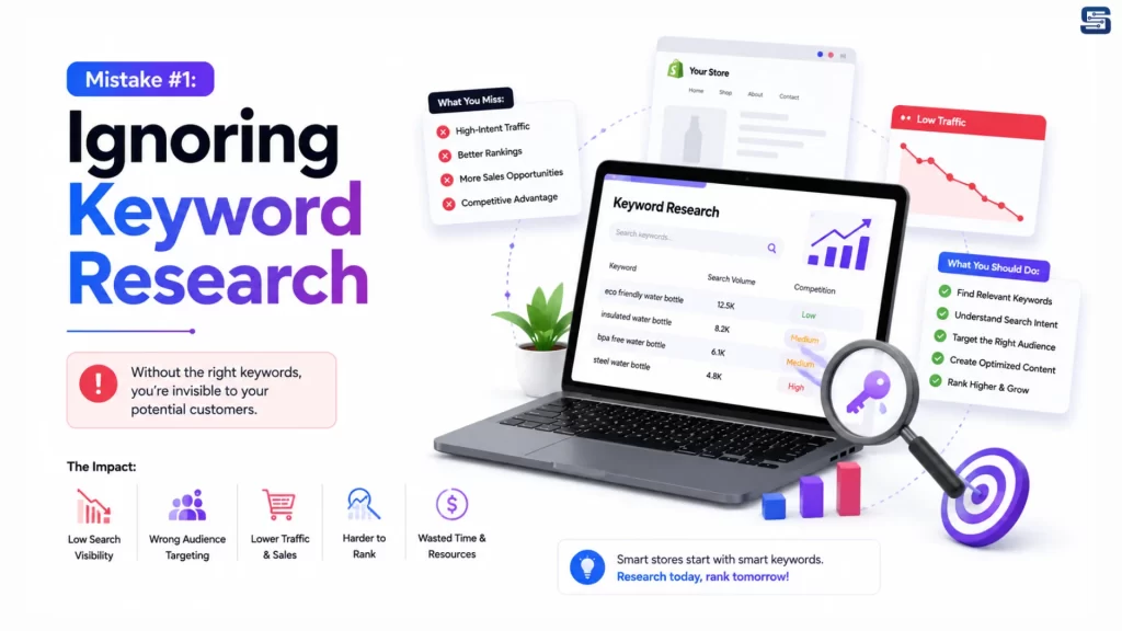Ignoring Keyword Research