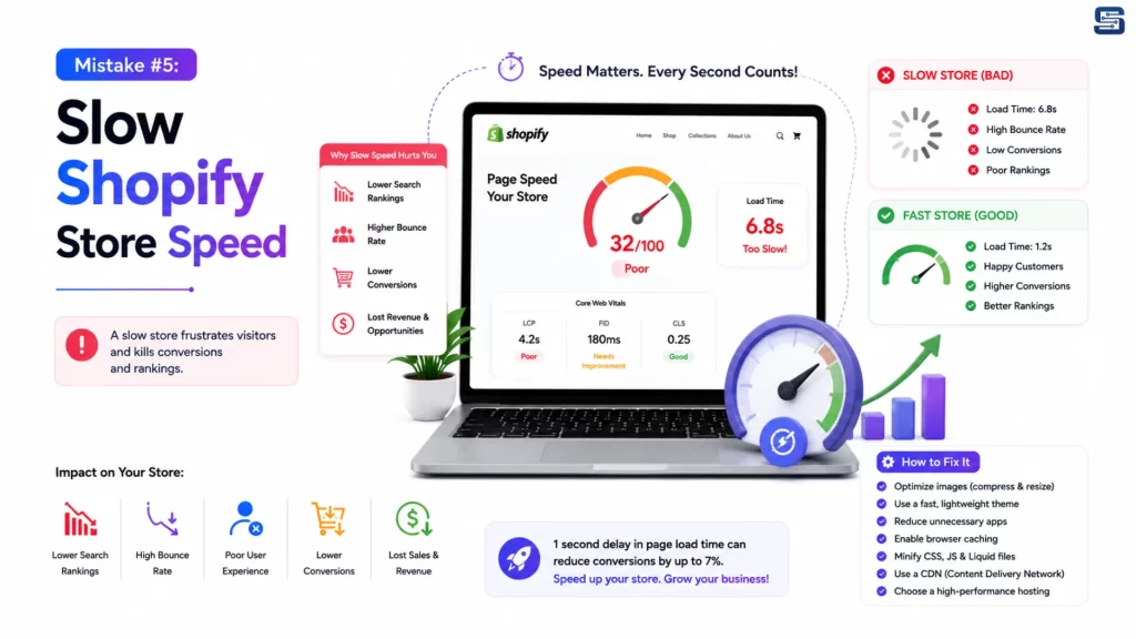 Slow Shopify Store Speed