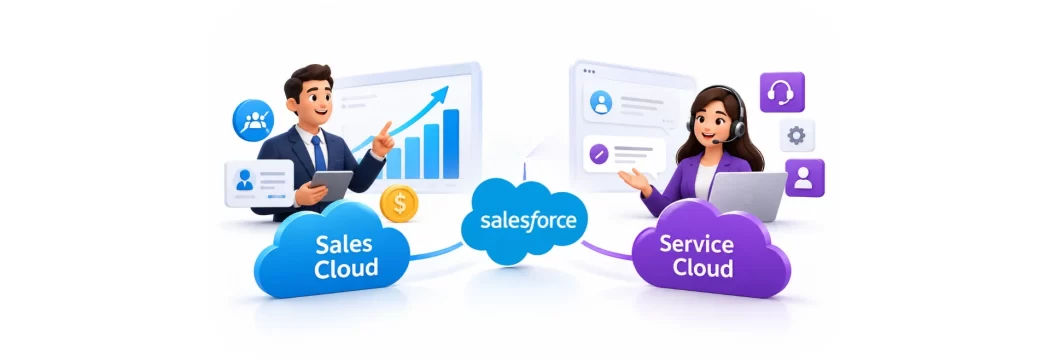 Salesforce Sales Cloud vs. Service Cloud: Which One Should You Choose First?