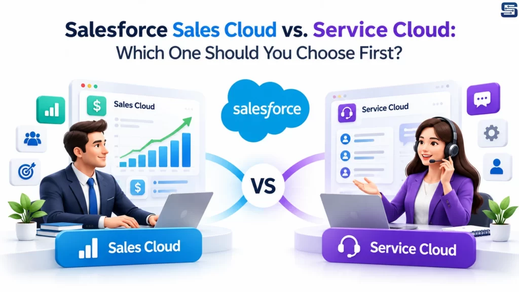 Salesforce Sales and Service Cloud Comparison